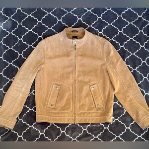 Boss Hugo Boss Suede Motorcycle Jacket